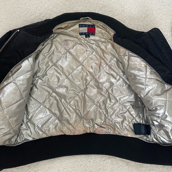 RARE Tommy Jeans 90s Insulated Bomber Jacket - Picture 6 of 9